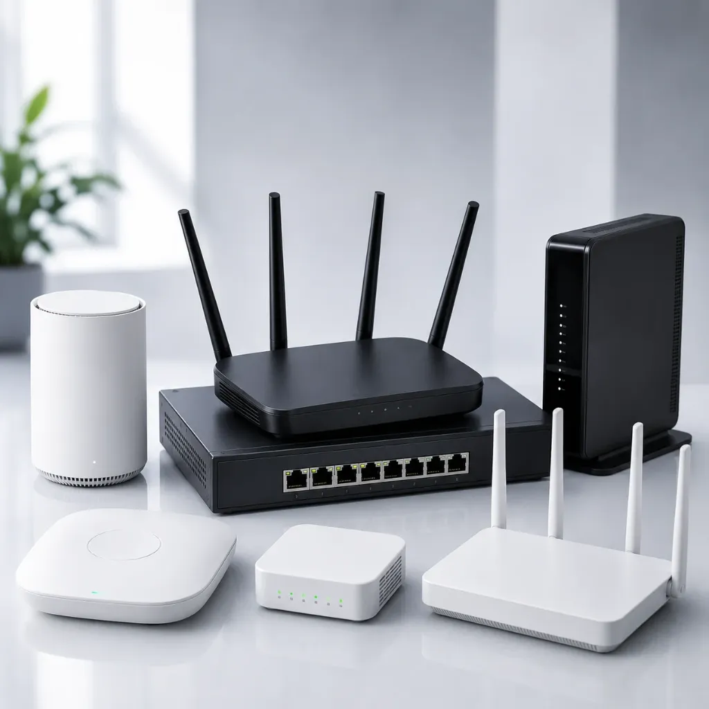 Enterprise Wi-Fi 6 Routers, Ceiling Access Points and Mesh Wireless Systems